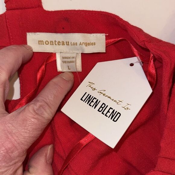 NWT Monteau Los Angeles Cropped Top, sizes Medium - Picture 6 of 11